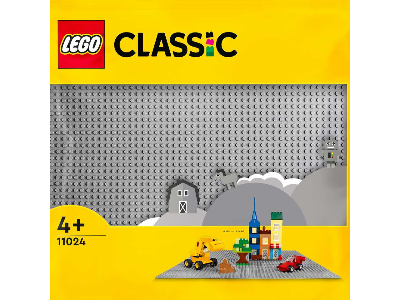 LEGO CLASSIC BASE GRIGIA 11024