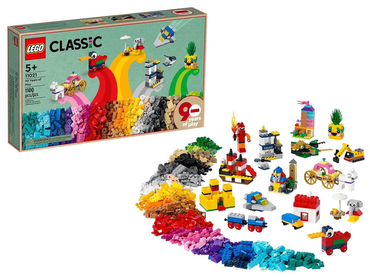 LEGO CLASSIC 90 ANNI DI GIOCO 11021