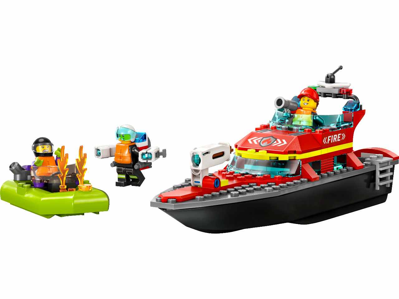 LEGO CITY FIRE BARCA DI SOCCORSO 60373