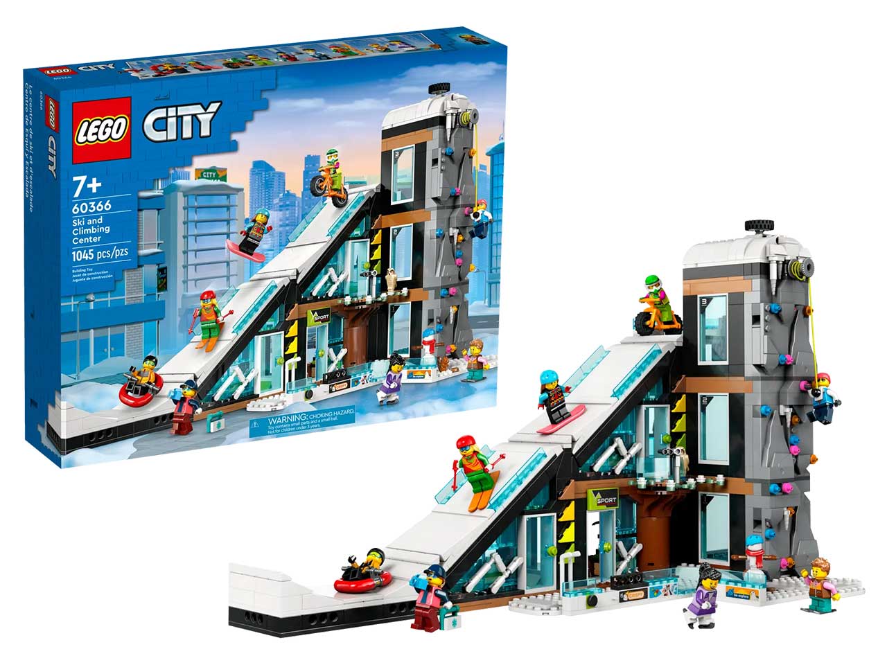 LEGO MY CITY CENTRO SCI E ARRAMPI 60366