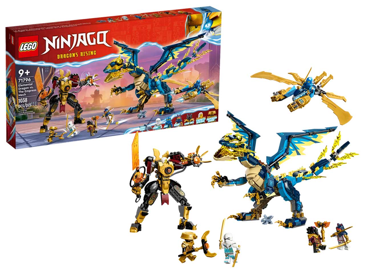LEGO NINJAGO DRAGONE ELEMENTARE V 71796