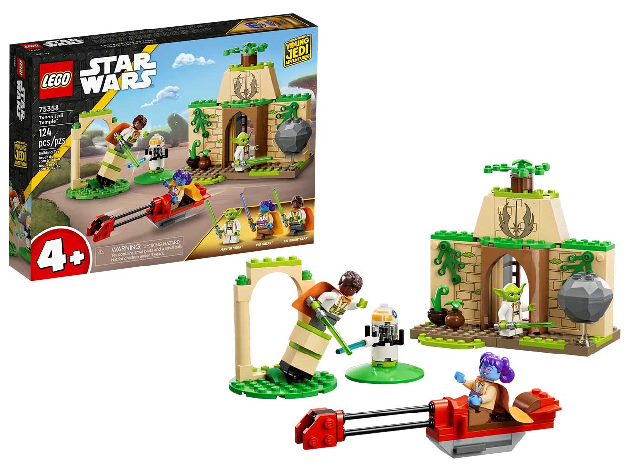 LEGO STAR WARS TEMPIO JEDI SU TEN 75358