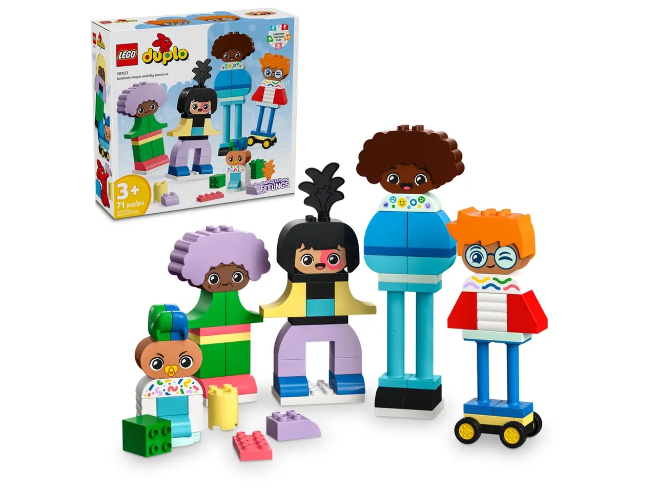 LEGO DUPLO TOWN PERSONE DA COSTR. 10423