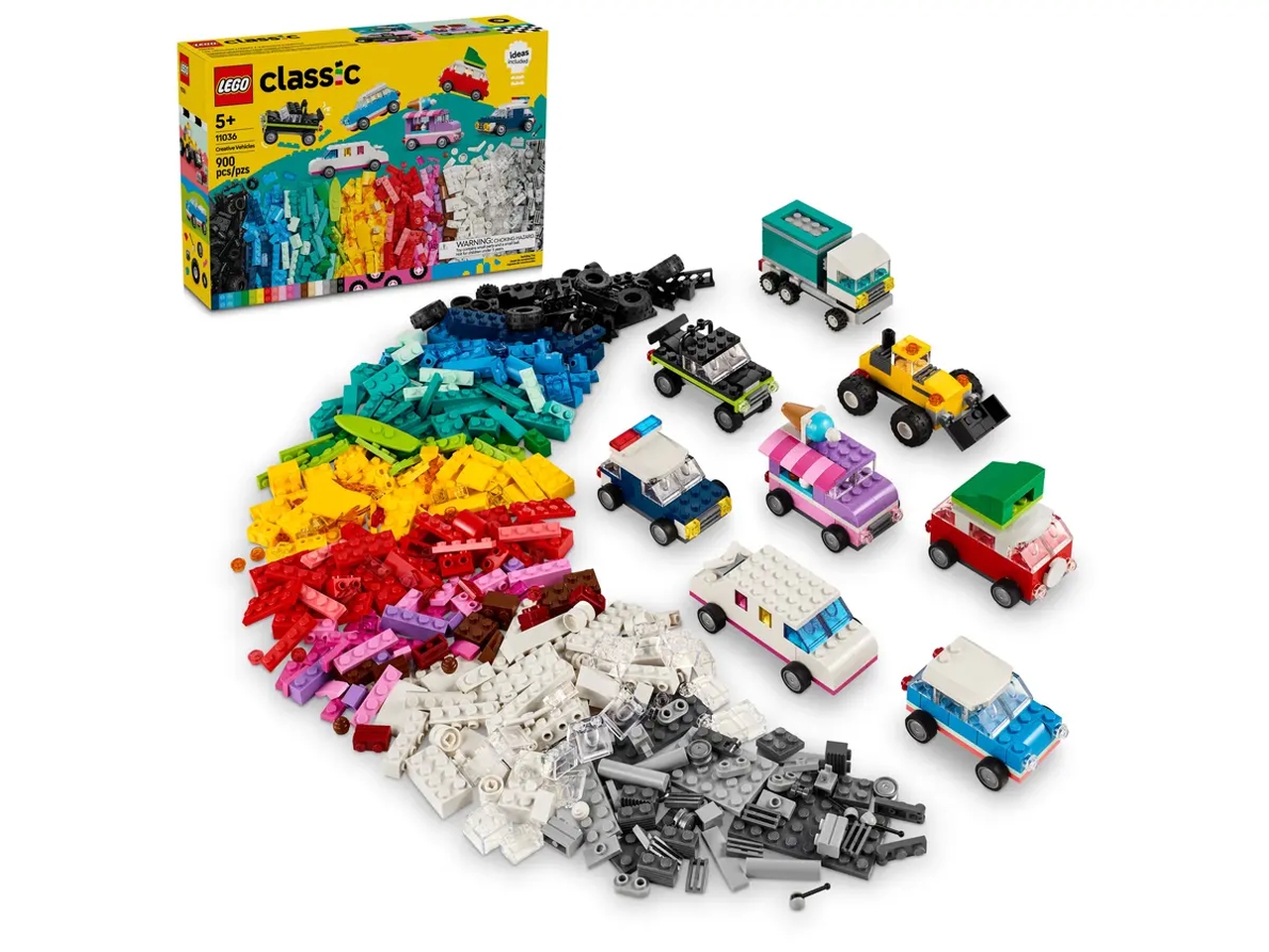 LEGO CLASSIC VEICOLI CREATIVI 11036