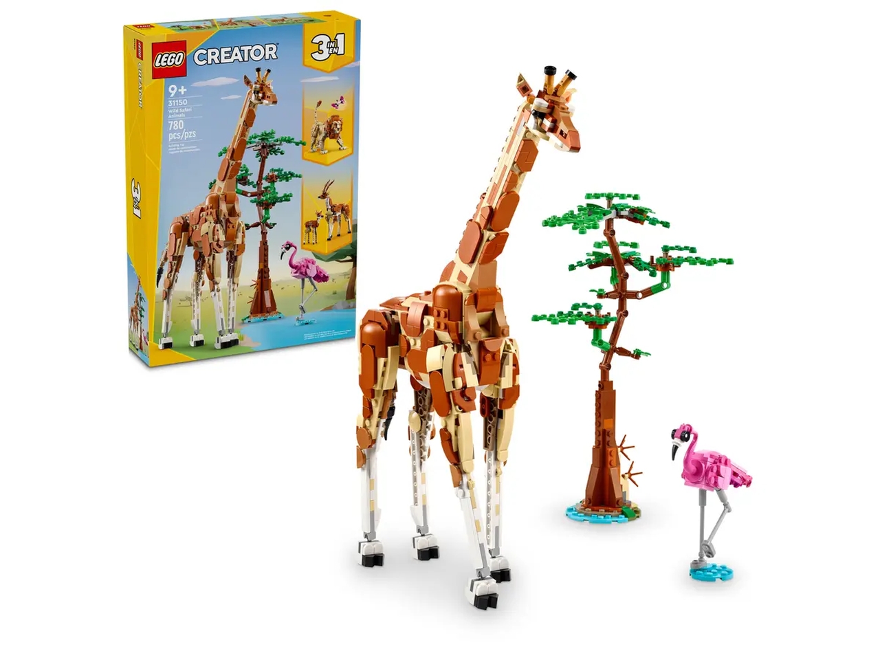 LEGO CREATOR ANIMALI DEL SAFARI 31150
