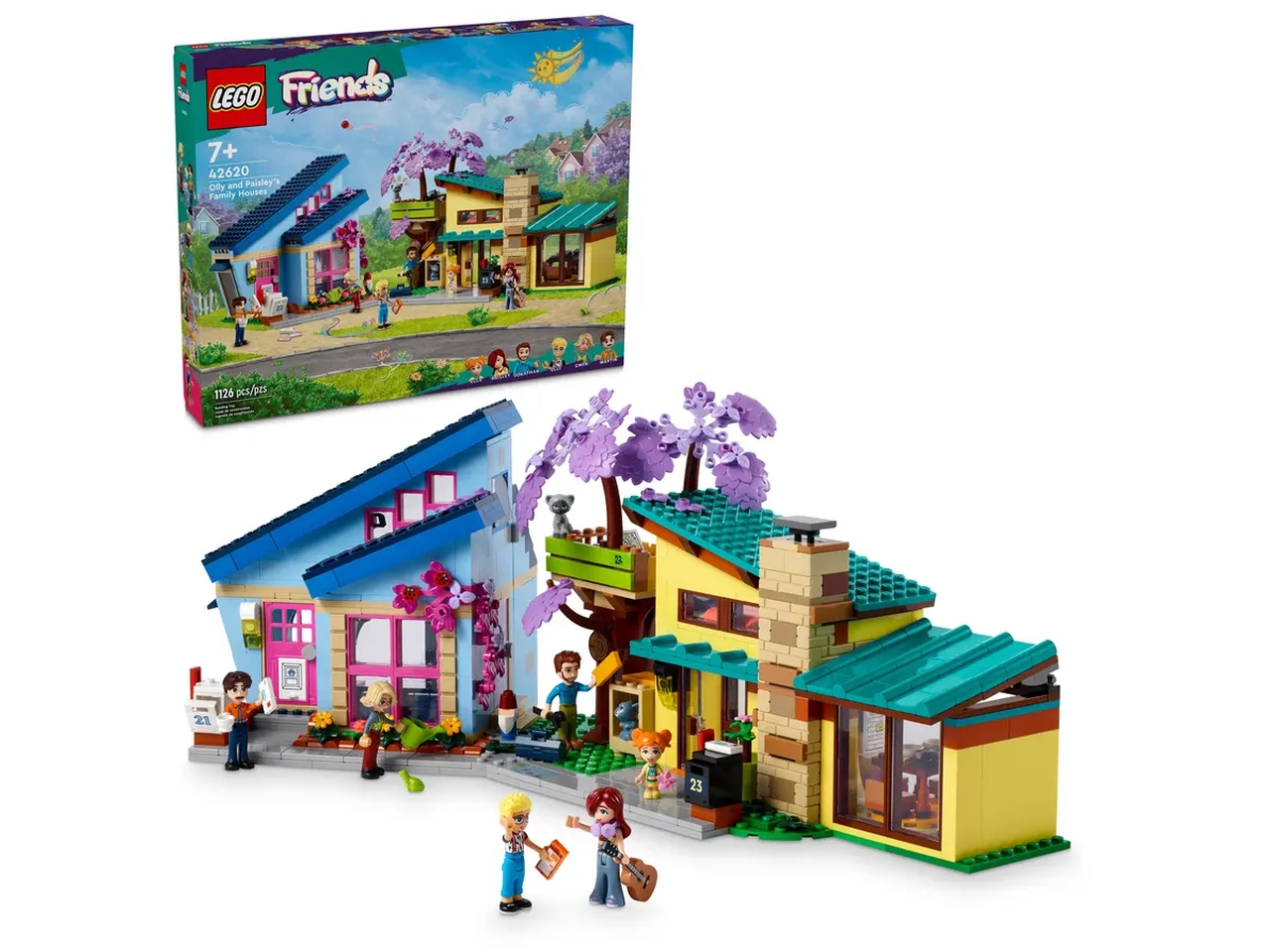 LEGO FRIENDS LE CASE DI OLLY 42620