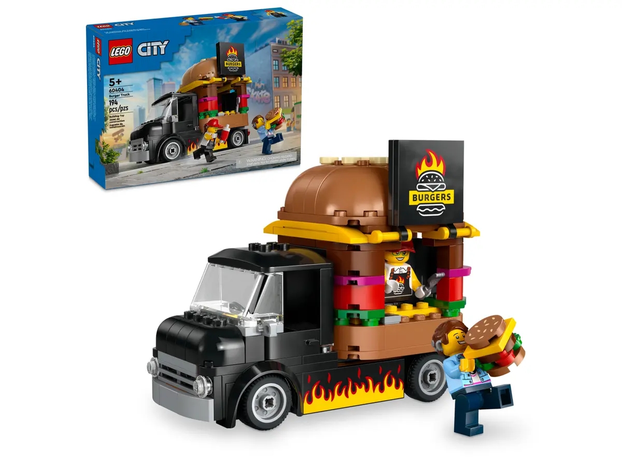 LEGO CITY FURGONE DEGLI HAMBURGER 60404