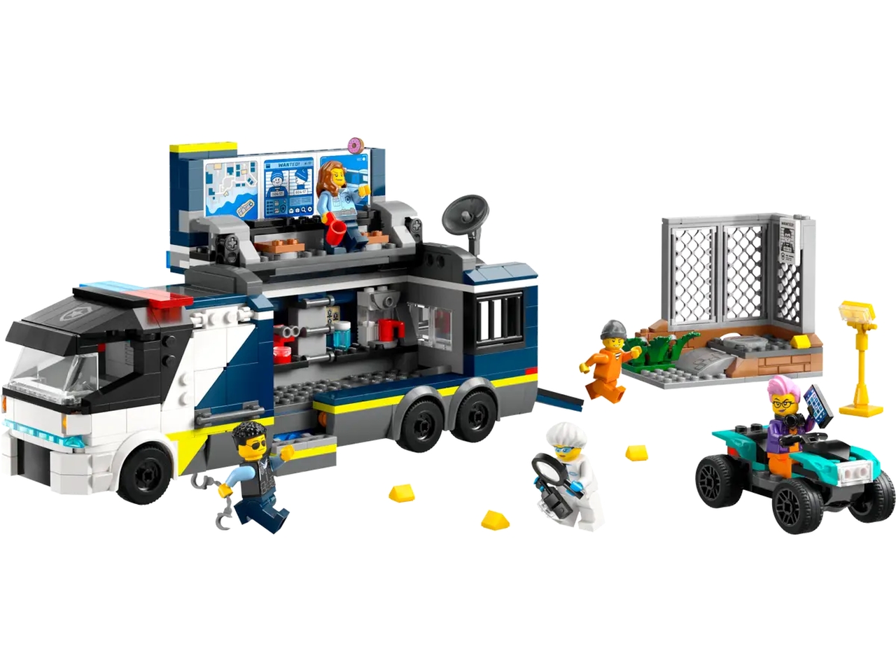 LEGO CITY POLICE CAMION LABORAT. 60418