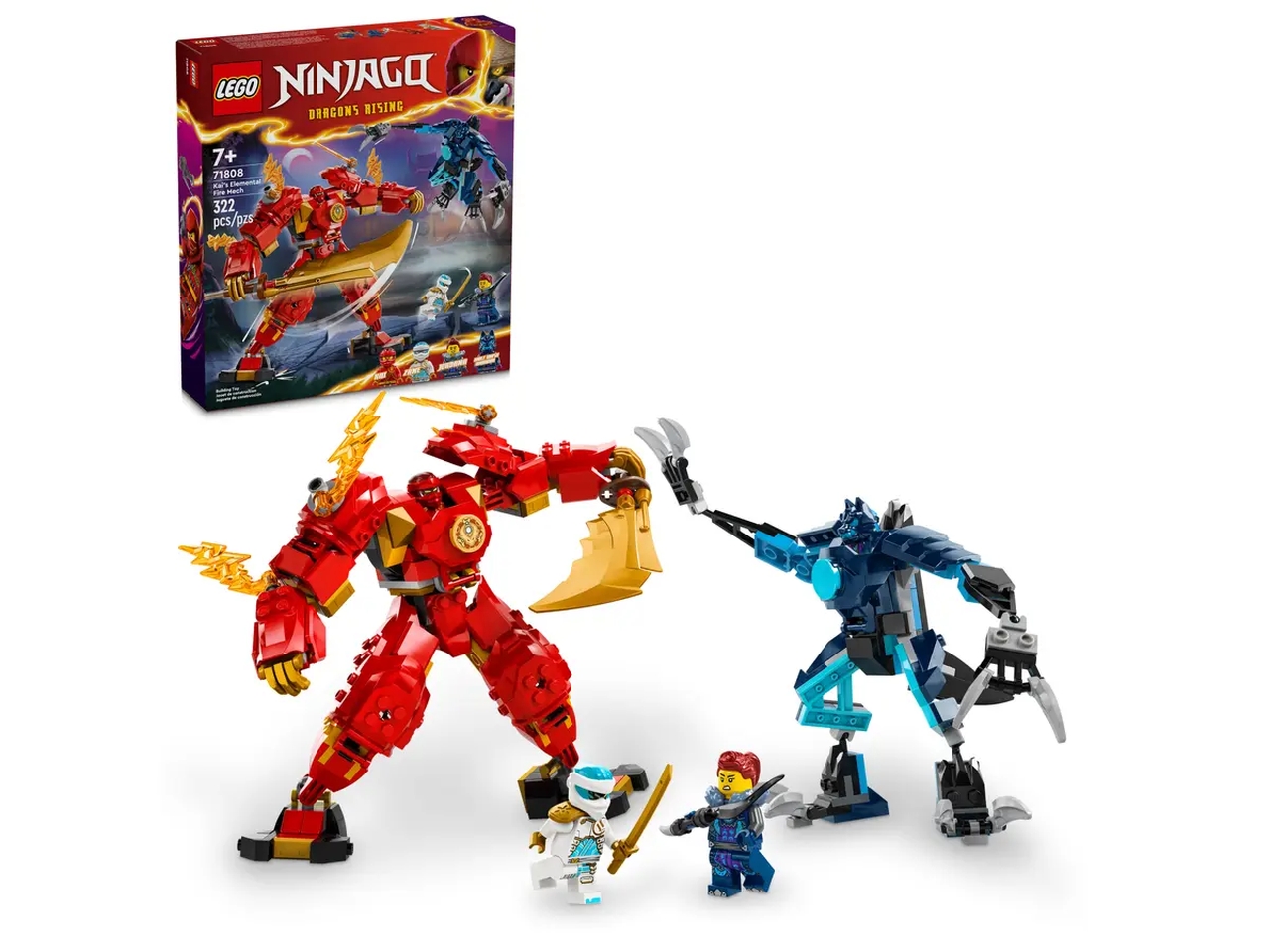 LEGO NINJAGO MECH ELEMENTO FUOCO 71808