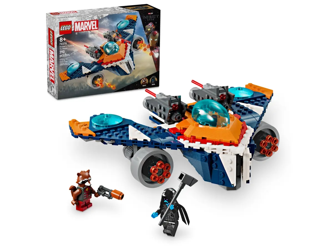 LEGO MARVEL WARBIRD DI ROCKET 76278