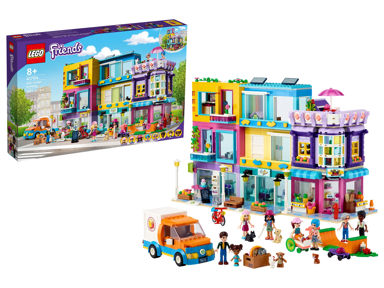 LEGO FRIENDS EDIFICIO DELLA STRADA PRINCIPALE41704