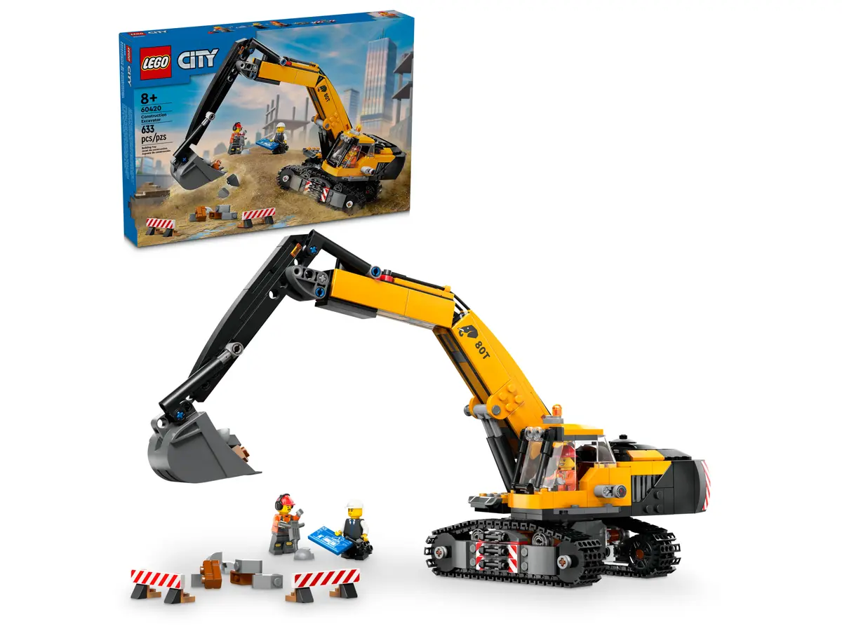 LEGO CITY ESCAVATORE DA CANTIERE 60420