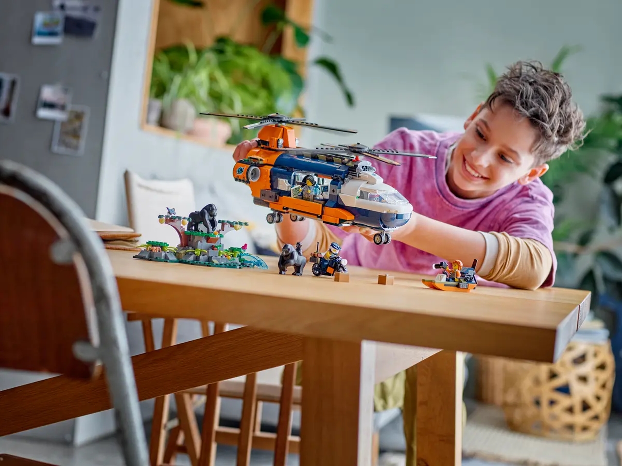 LEGO CITY EXPLORATION ELICOTTERO 60437