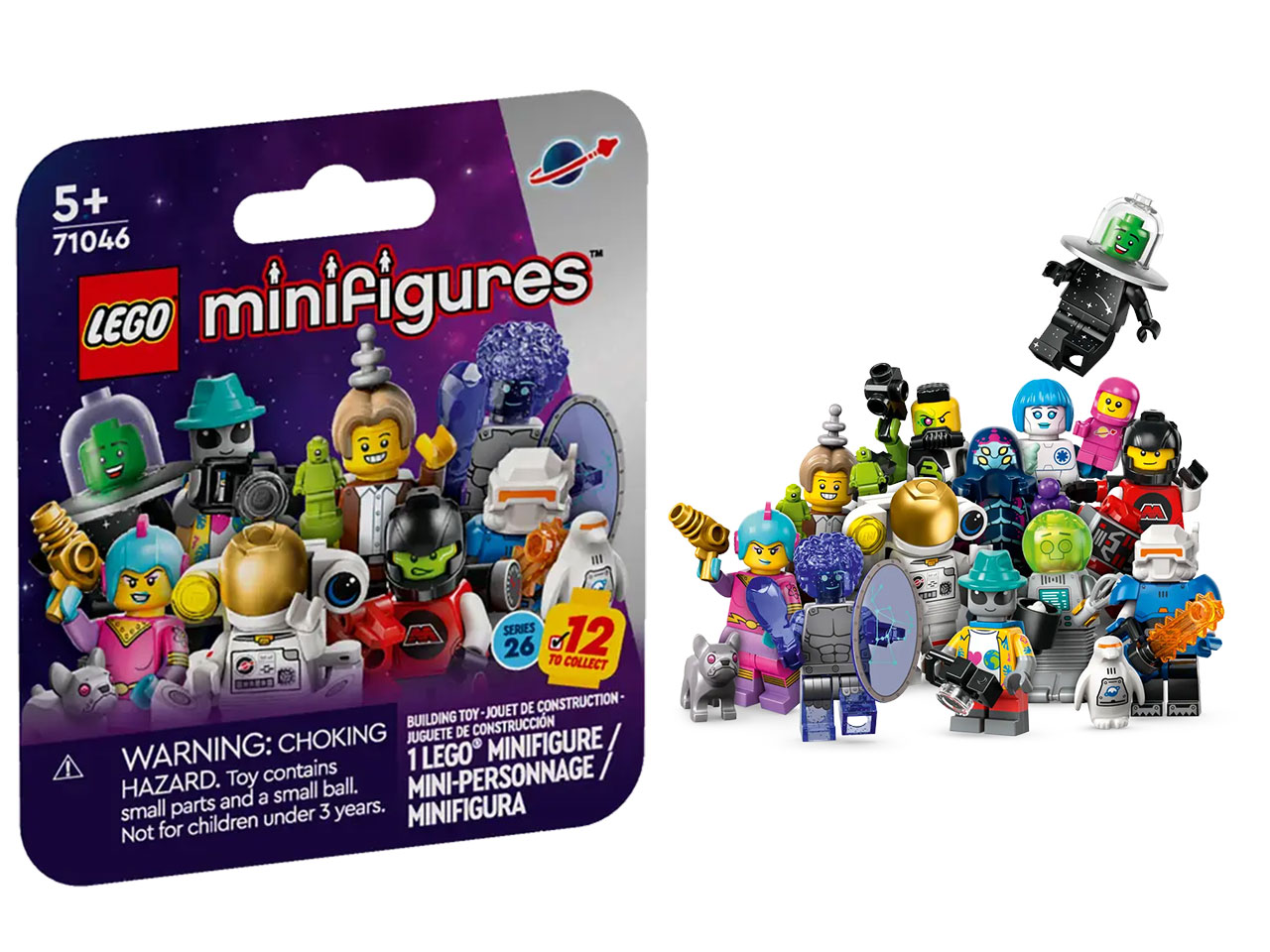 LEGO MINIFIGURES SERIE 26 SPAZIO 71046