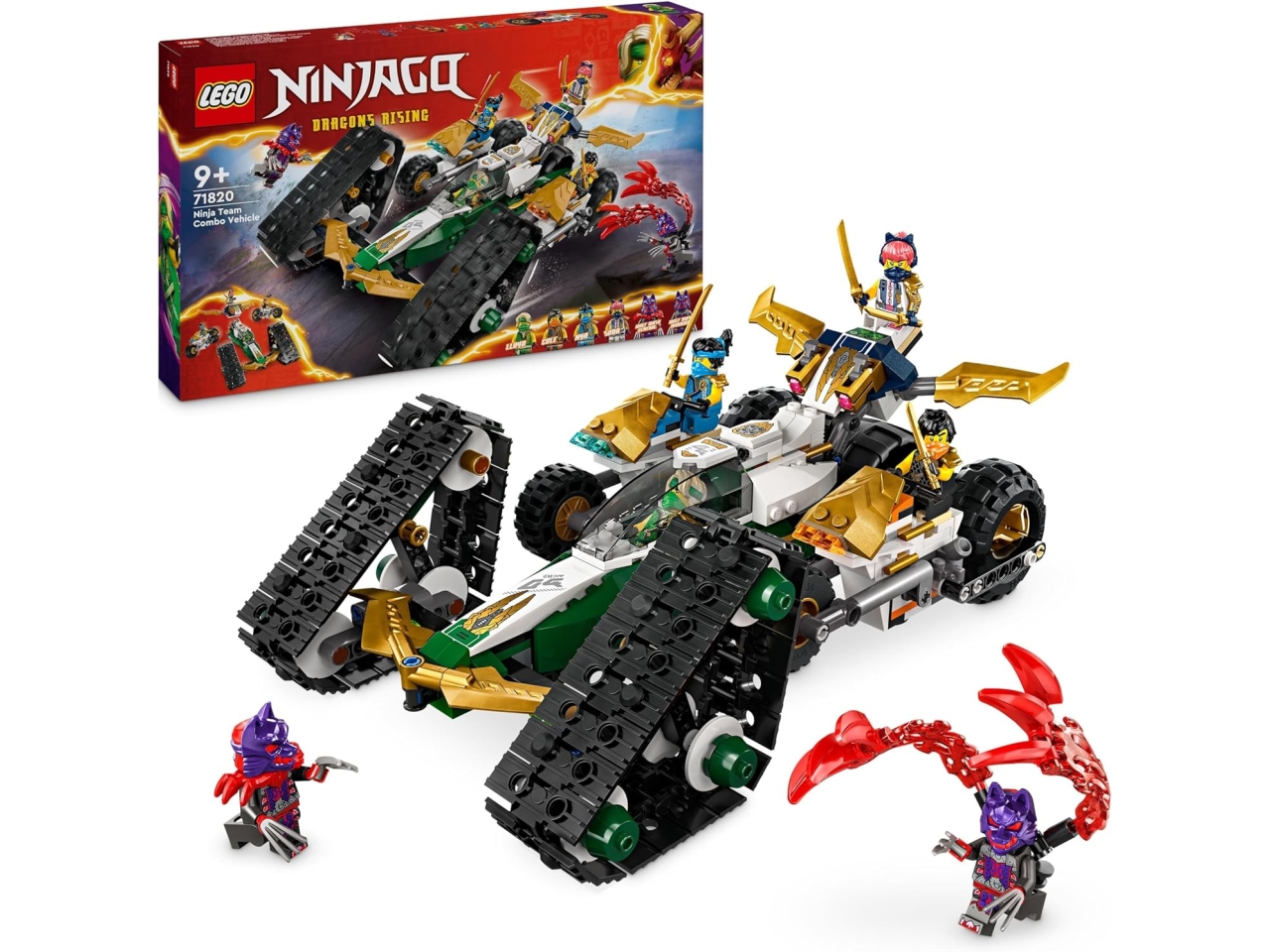 LEGO NINJAGO CINGOLATO DEL TEAM 71820 LEGO NINJAGO CINGOLATO DEL TEAM 71820