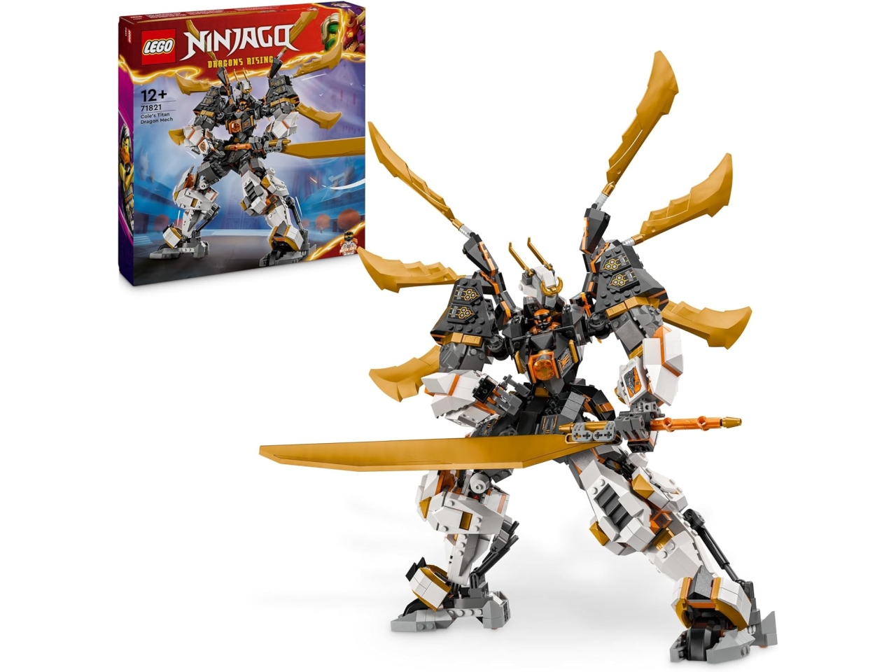LEGO NINJAGO MECH DRAGO TITANIO 71821