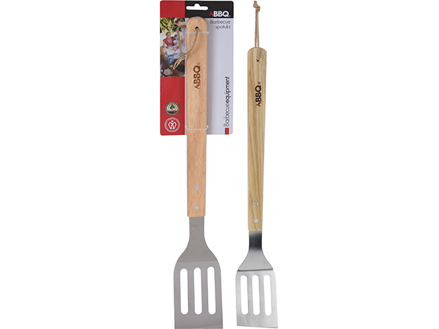 SPATOLA BBQ MANICO LEGNO 46cm YL7900620 SPATOLA BBQ MANICO LEGNO 46cm YL7900620