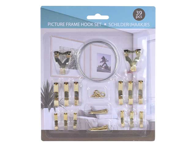 GANCI PER QUADRI 39pz 159001260