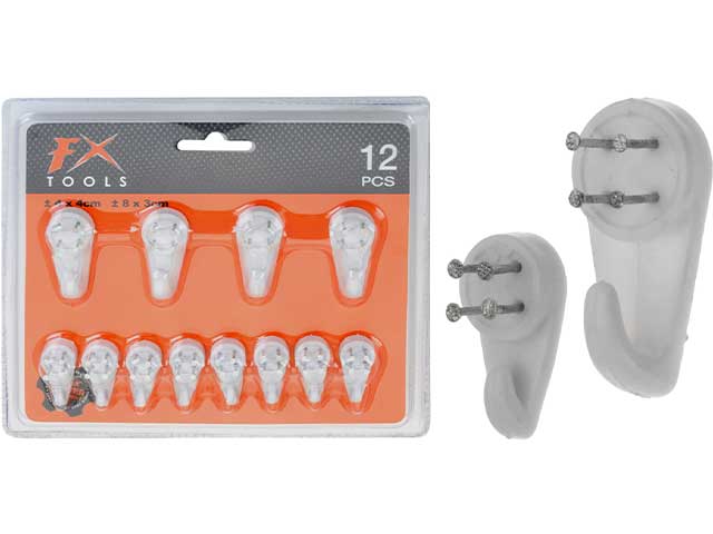 GANCI PER MURO 12pz CY5000340