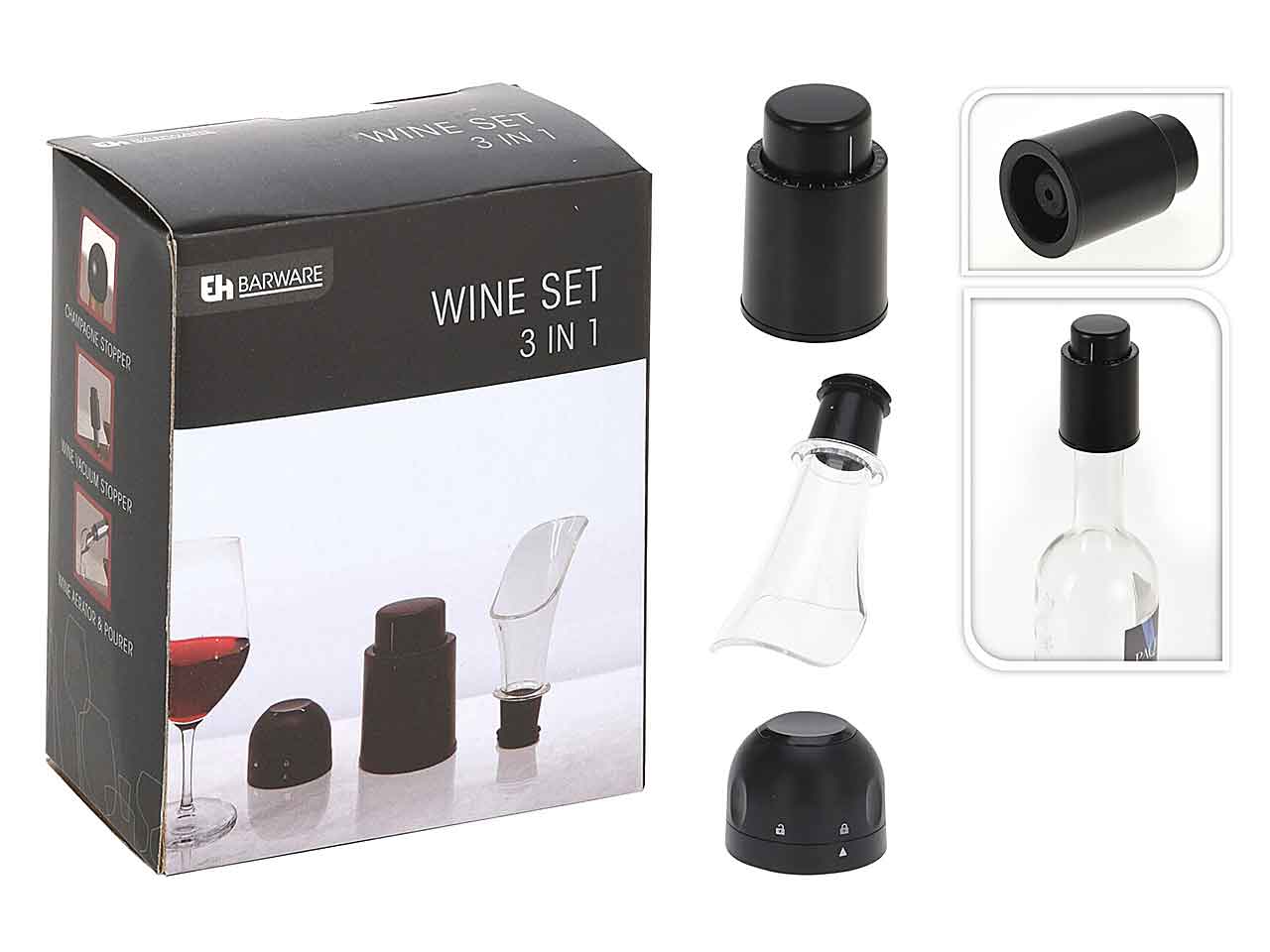 SET DA VINO 3pz 170484100