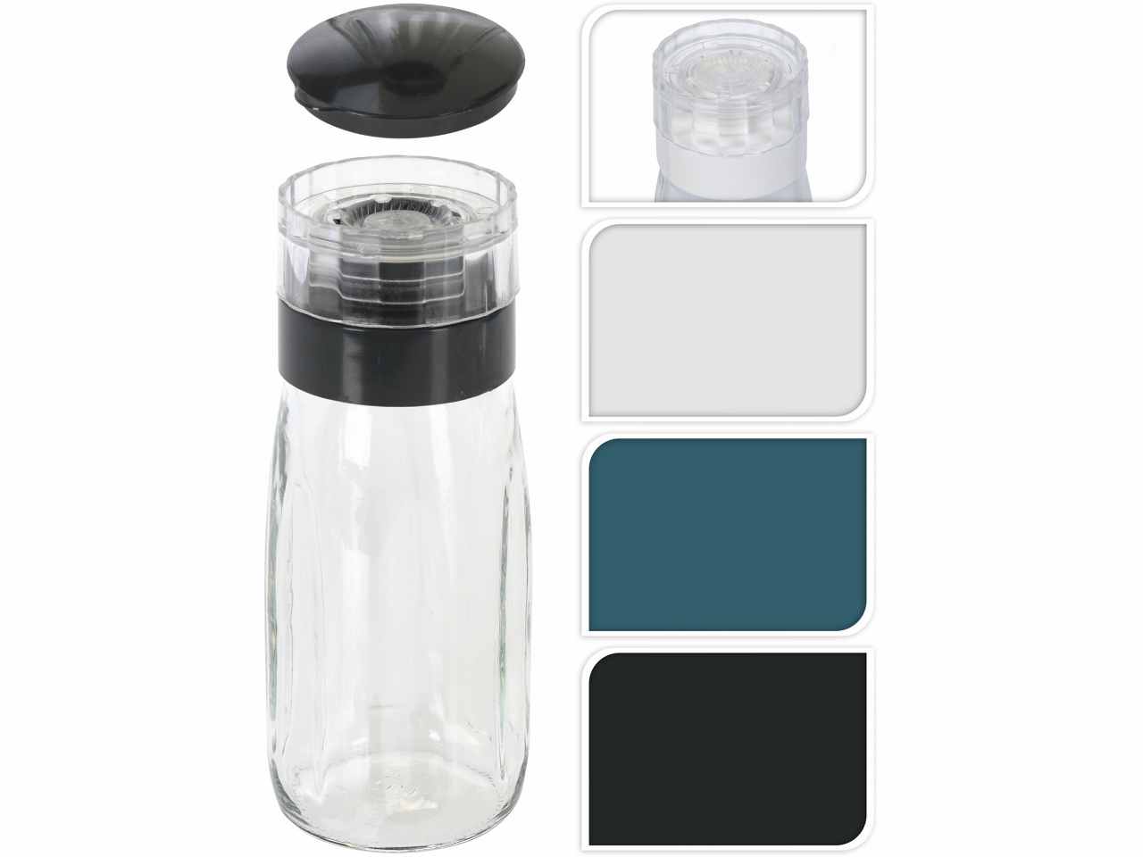 MACINAPEPE VETRO 300ml 3ASS 024000750