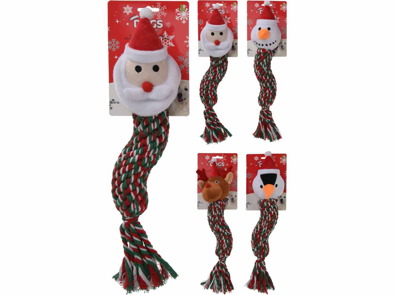 GIOCO CANI 38CM NATALIZIO 491800410