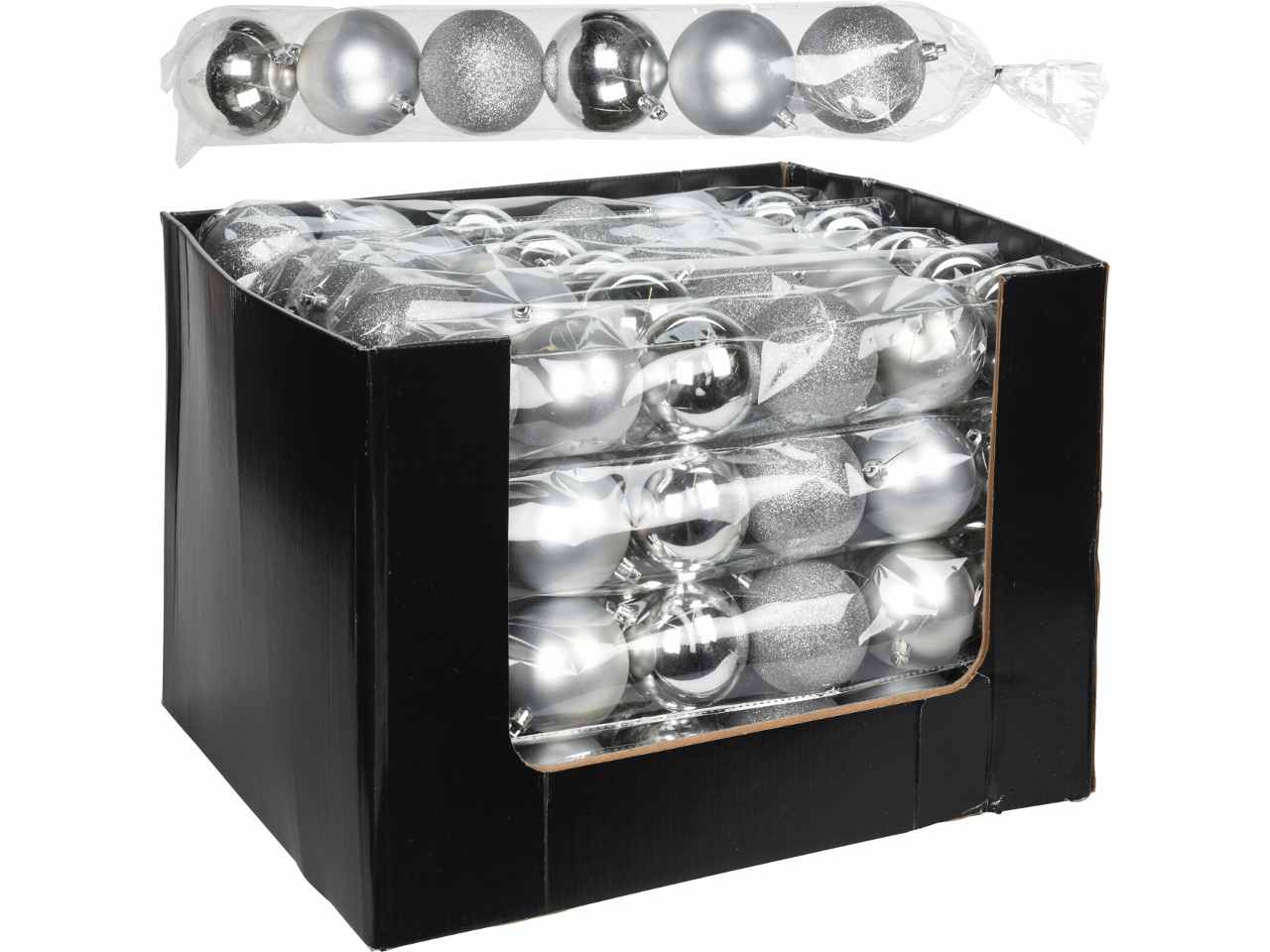 SFERA 6PEZZI 70MM ARGENTO ACS103110