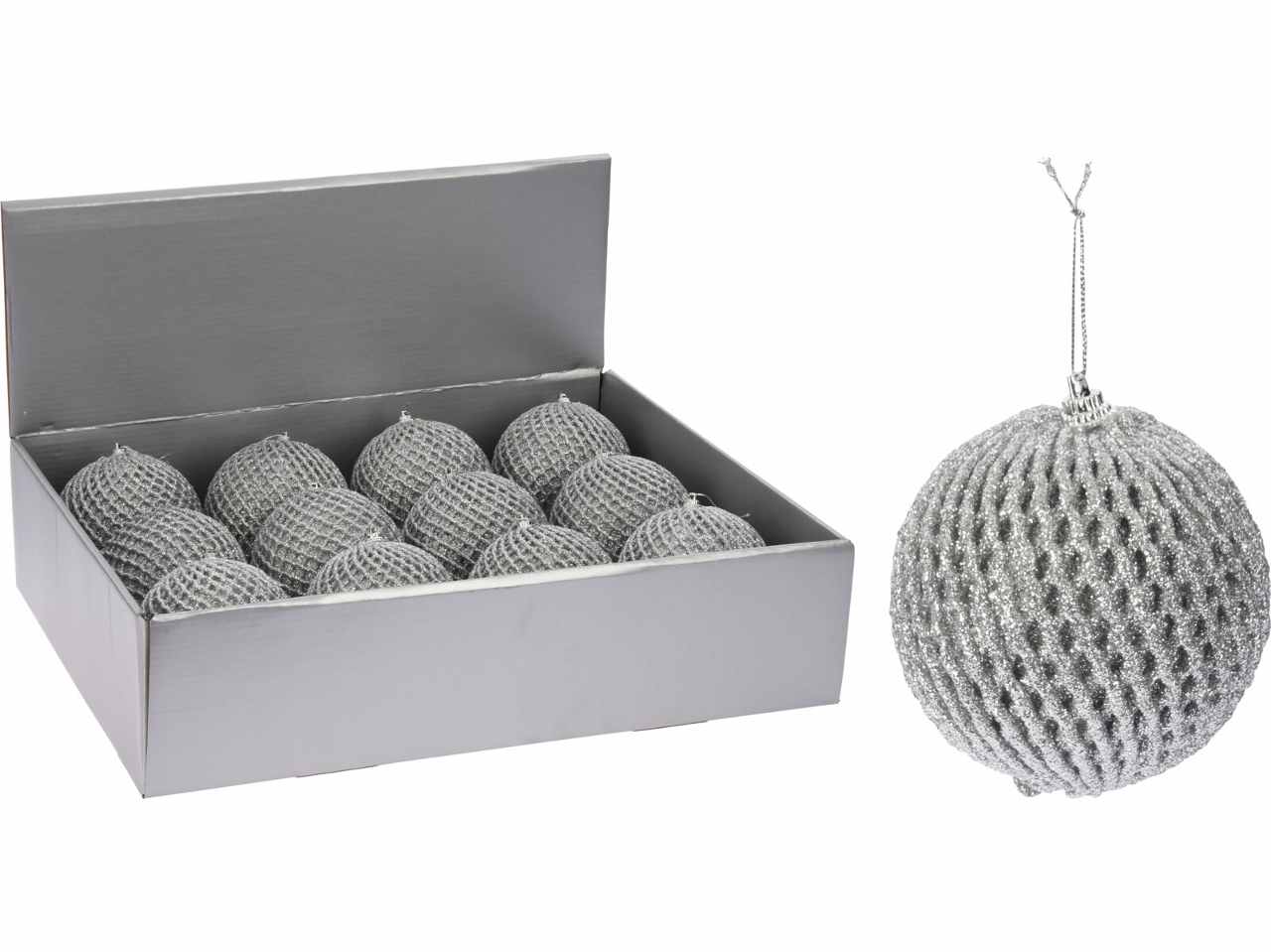 SFERA RETE D.10CM ARGENTO CAA126470