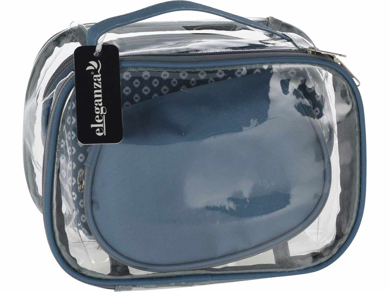 TROSEE TOILETTE 3pz PVC BLU 529002890 TROSEE TOILETTE 3pz PVC BLU 529002890