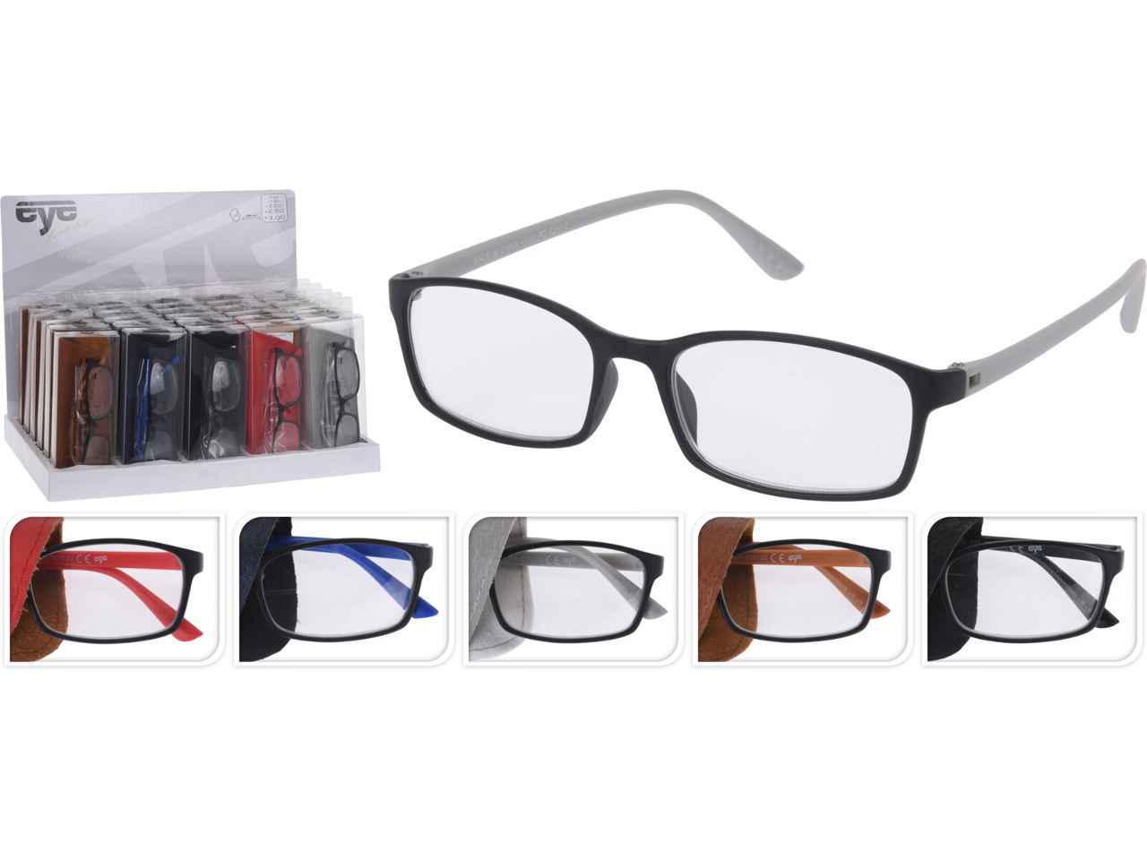 OCCHIALI DA LETTURA CON CUST 255000120 OCCHIALI DA LETTURA CON CUST 255000120