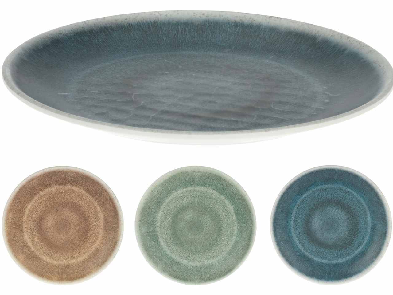 PIATTO IN MELAMINA 27CM 3 ASS 177600690