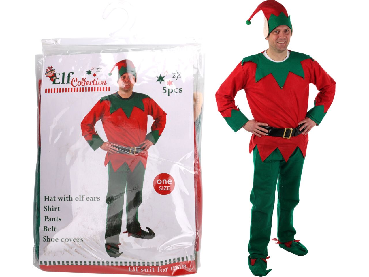 VESTITO DA ELFO PER UOMO CON AAF201580
