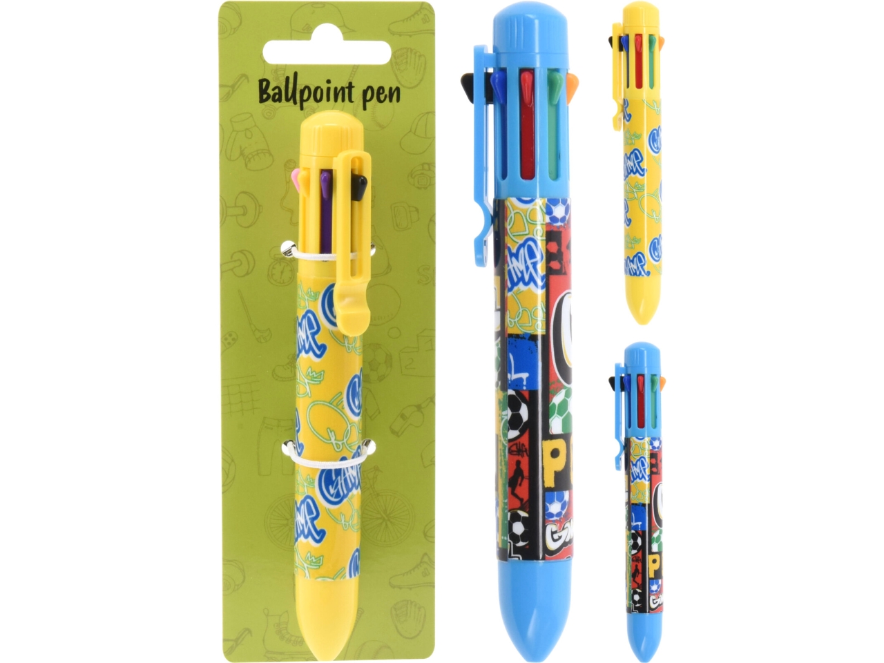 PENNA A SFERA 8 COLORI 2ASS 110803950