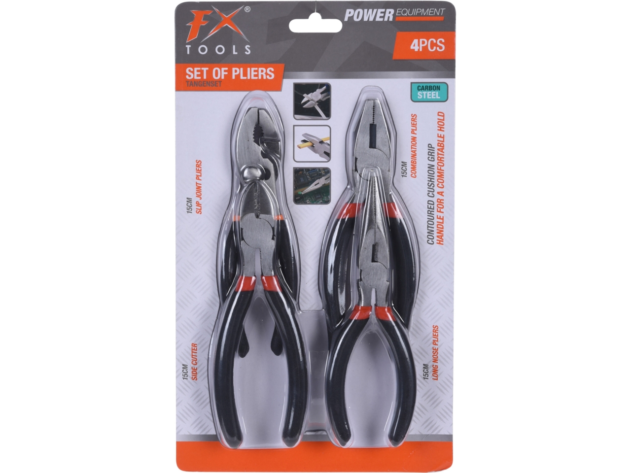 SET 4 PINZE ASSORTITE R05000050