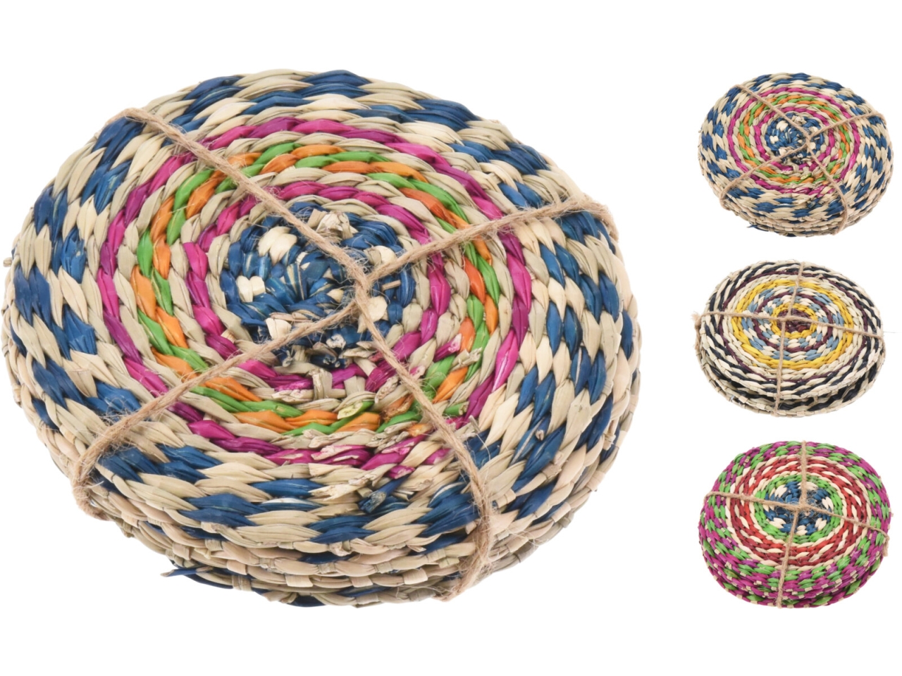 4 CESTE NATURALI 10CM 3ASS VM1000240