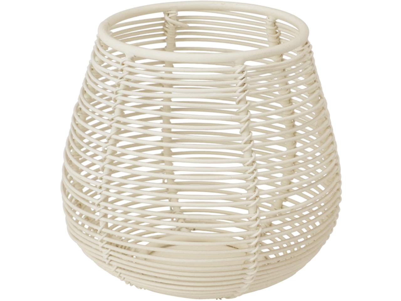 PORTA TEALIGHT 10X9CM BIANCO A98809060