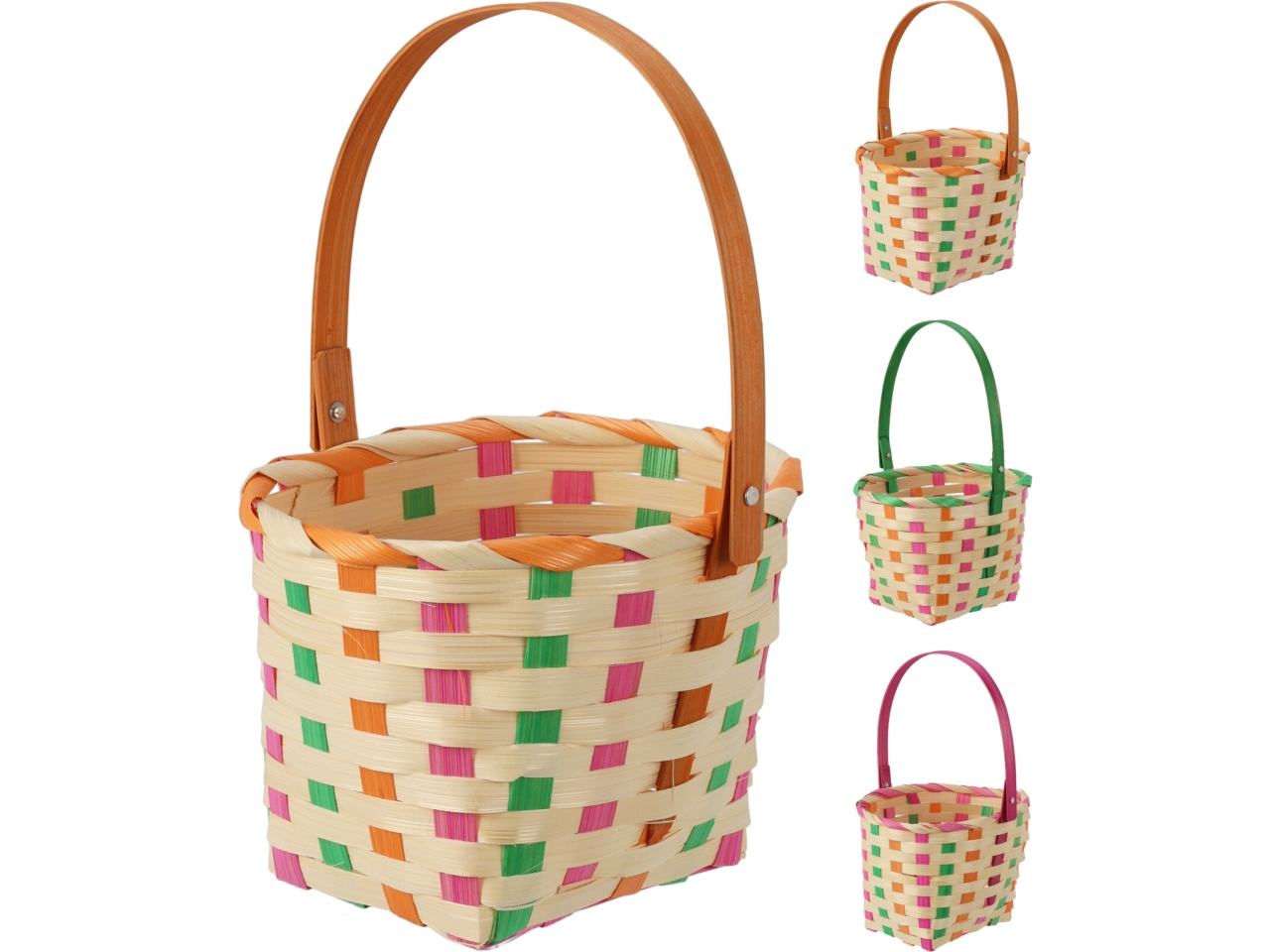 CESTINO BAMBU 19X15X13CM 3ASS ATV000430