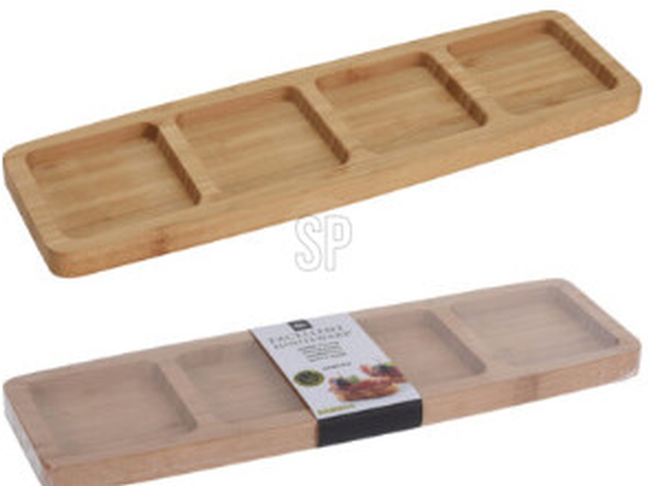 VASSOIO 4 SCOMPARTI IN BAMBU 784610220