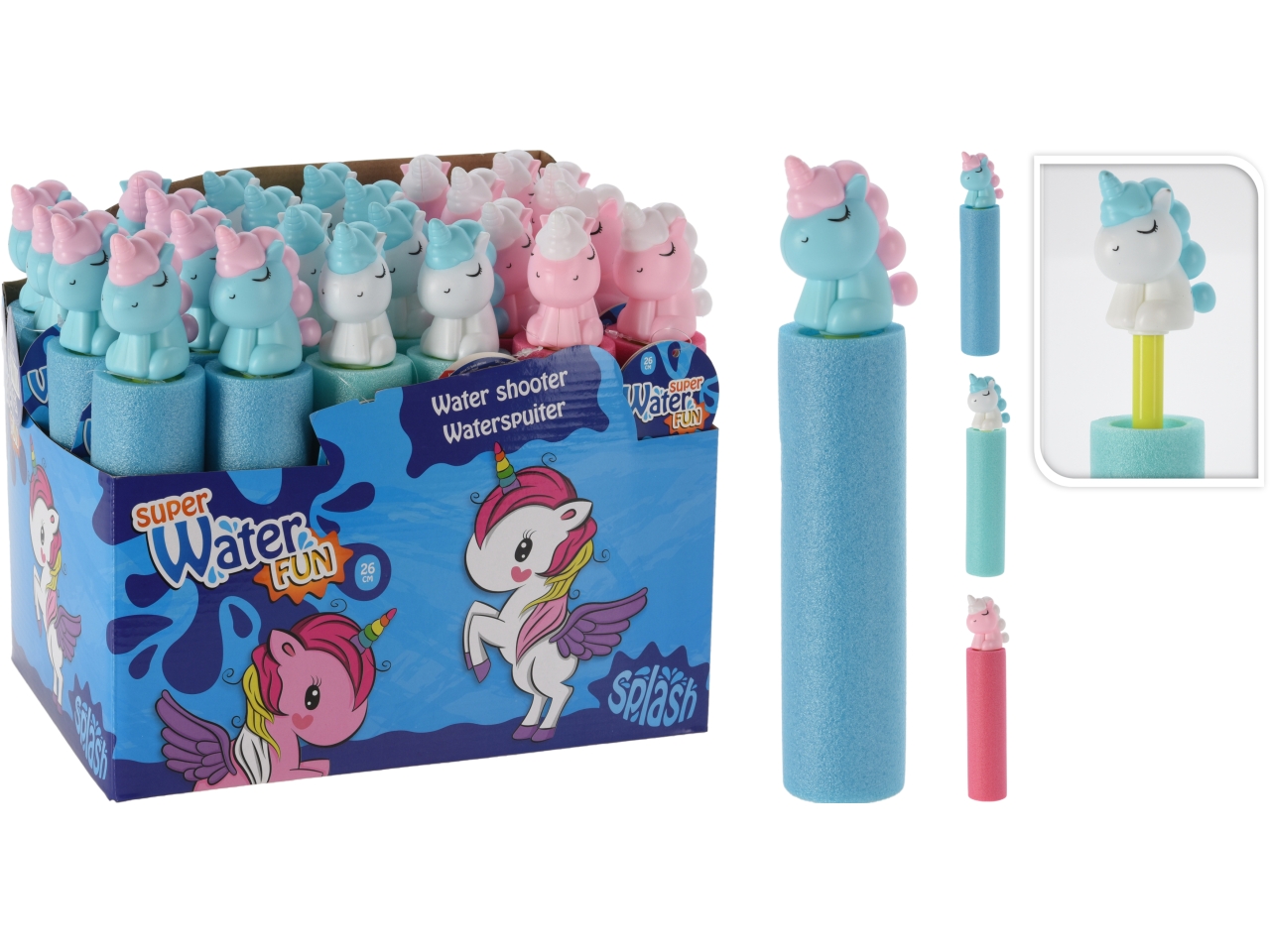 SPARAACQUA 26CM UNICORNO 3ASS SZ1000200