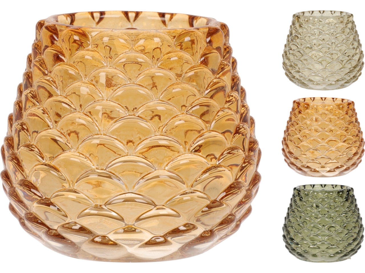 P.TEALIGHT IN VETRO 7X6CM ASS AC6009400