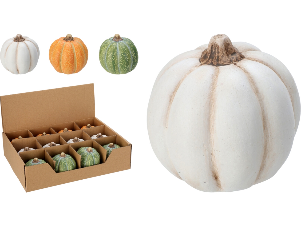 ZUCCA IN TERRACOTTA 6X6CM ASS APF499240