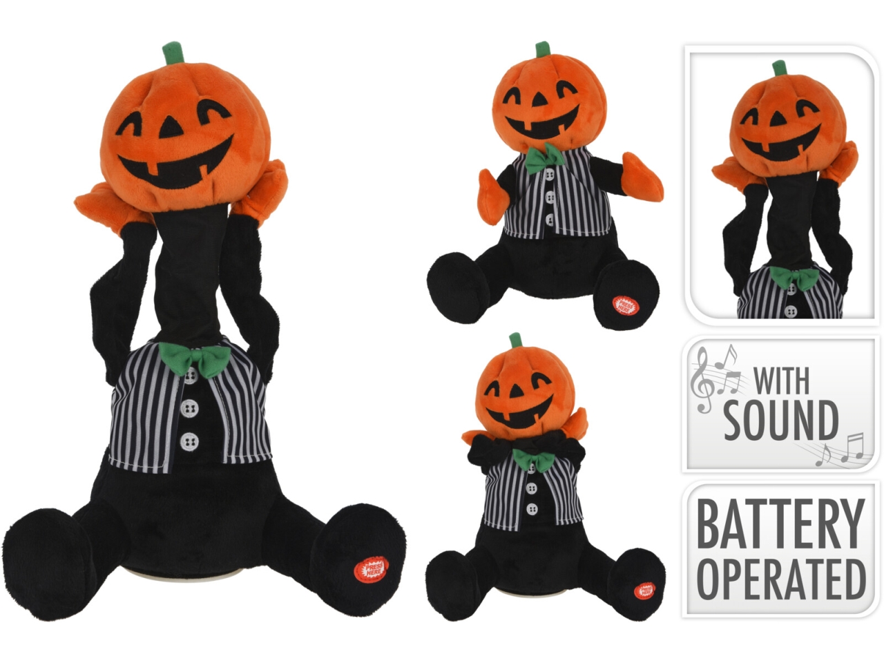 FIGURA HALLOWEEN C/SUONO 28CM 315000600