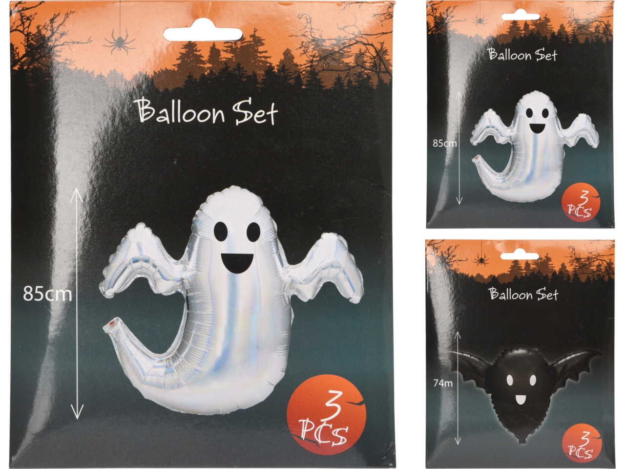 PALLONCINO MYLAR HALLOWEEN 348901020 PALLONCINO MYLAR HALLOWEEN 348901020