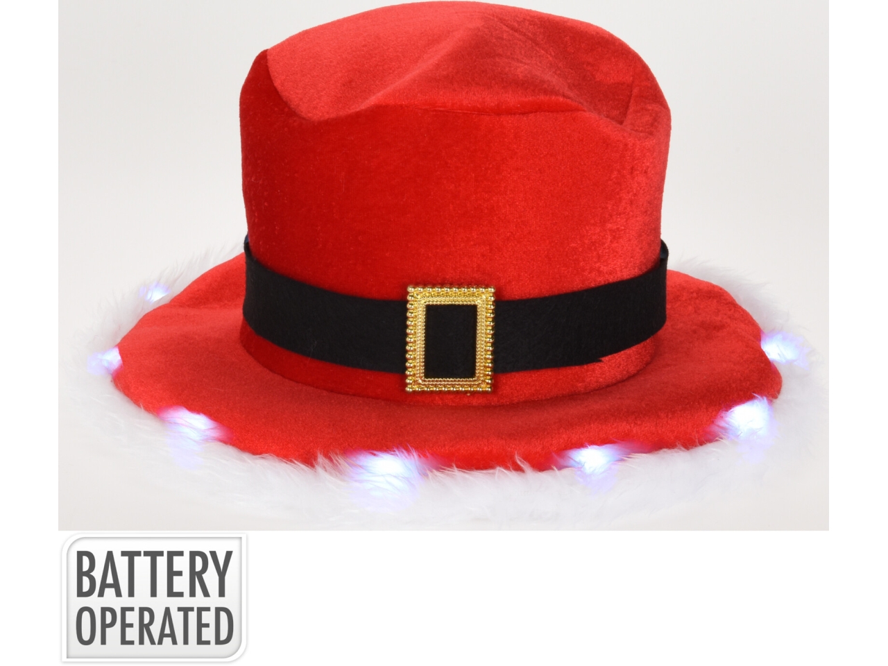CAPPELLO NATALIZIO 10LED AAF517110