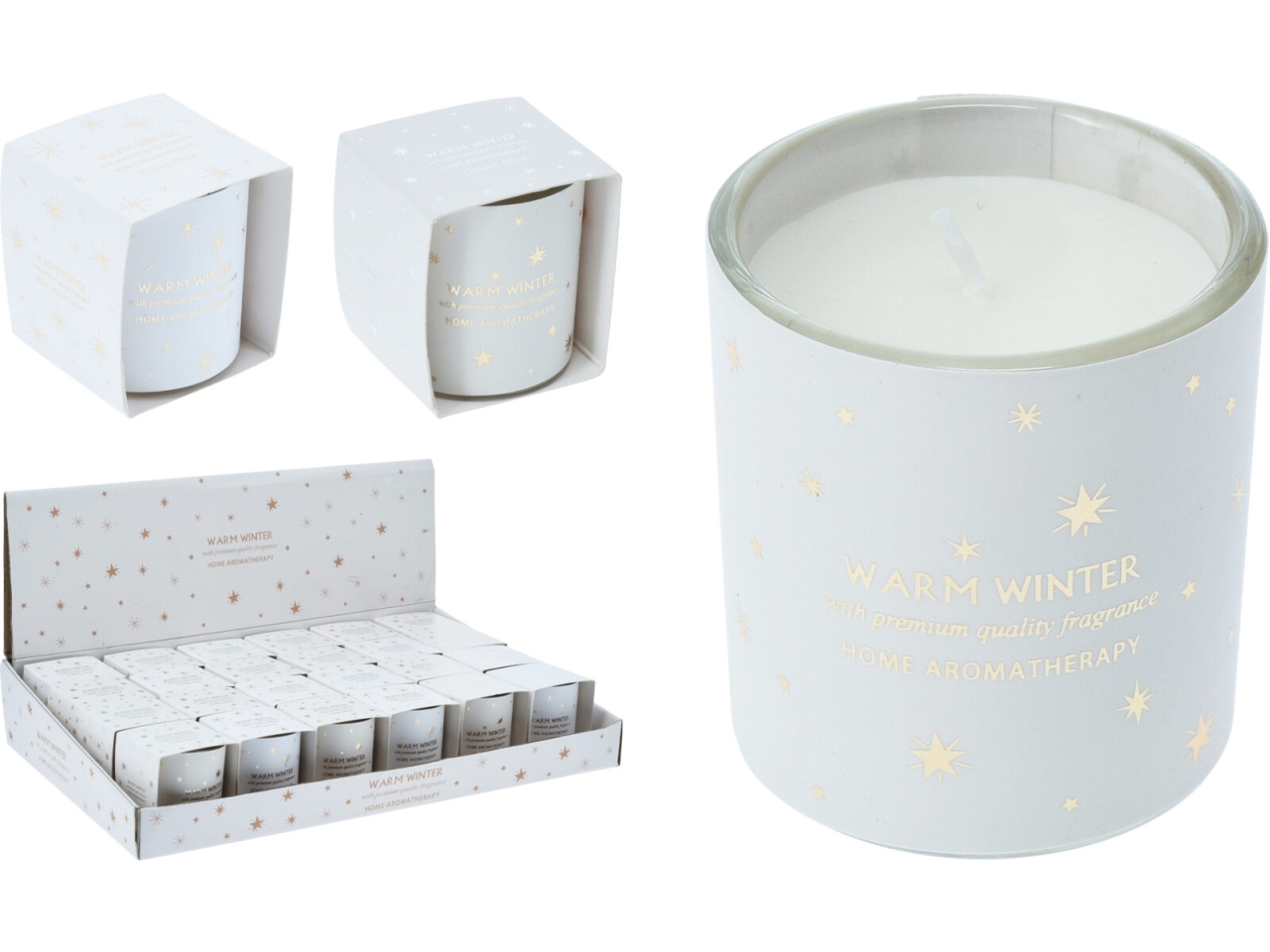 VASO VETRO C/CANDELA 4X5 2ASS ACC362010 VASO VETRO C/CANDELA 4X5 2ASS ACC362010