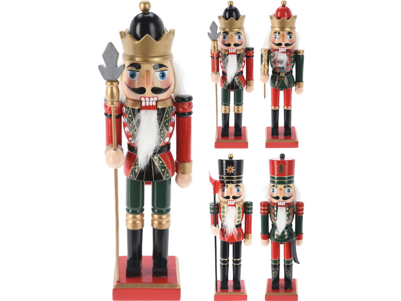 SCHIACCIANOCI LEGNO 25CM 4ASS ARD100010