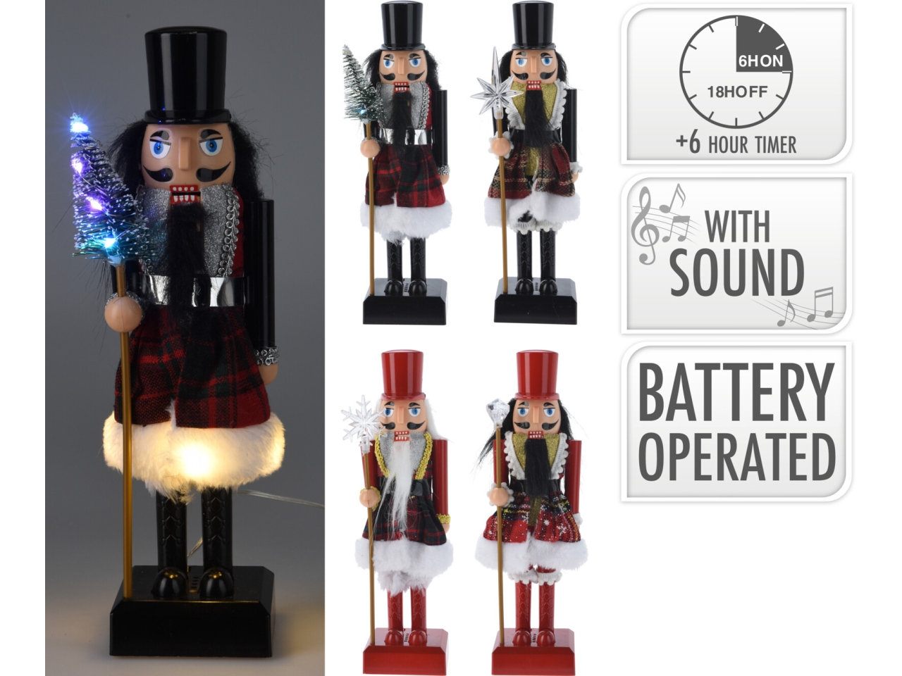 SCHIACCIANOCI 8X28CM LED 4ASS AZX000100