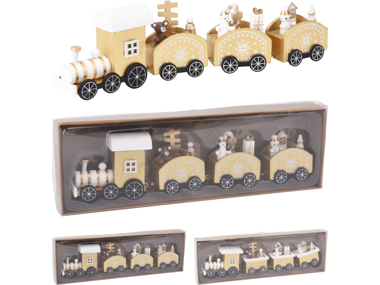TRENO 25CM IN LEGNO 2 ASS. GR9002210