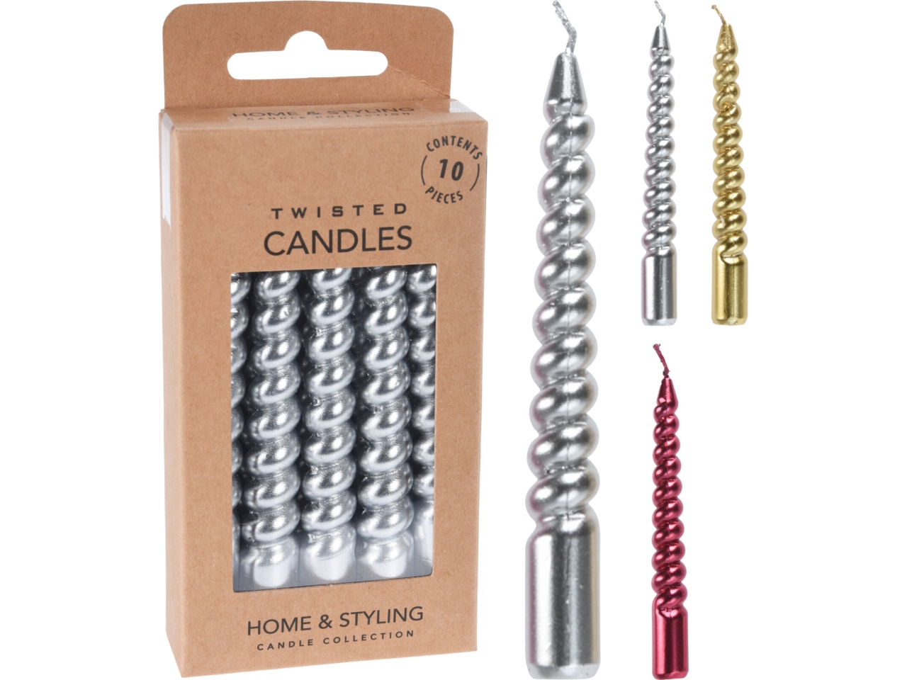 CANDELE TORCI. MINI 10CM 10PZ S37700230