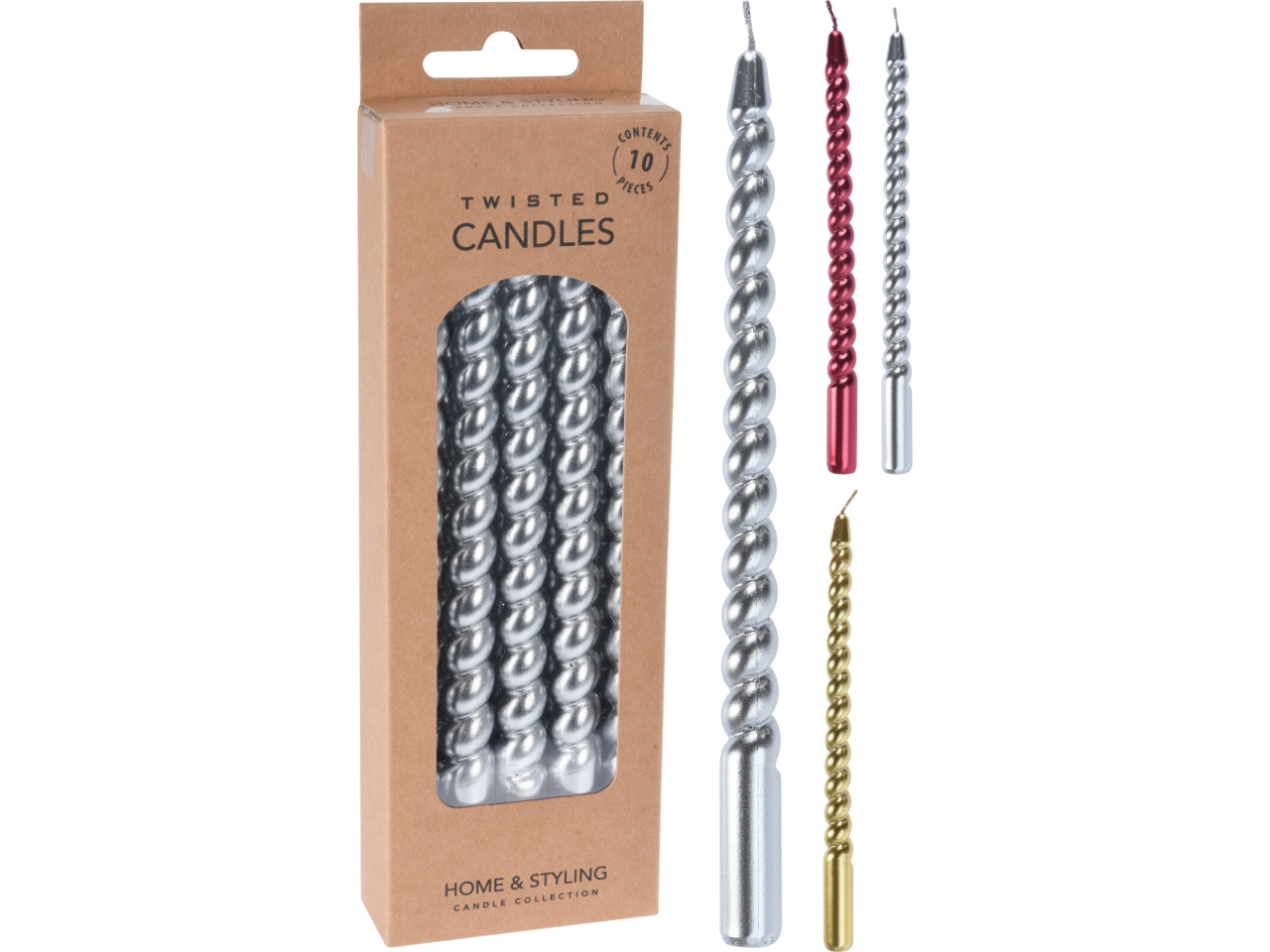 CANDELE TORCI. MINI 10CM 10PZ S37700290
